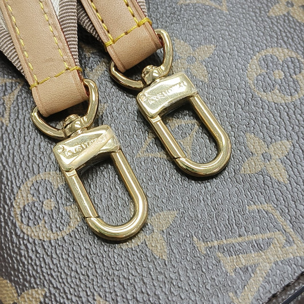 CLUNY 20 Monogram Coated Canvas Brown
