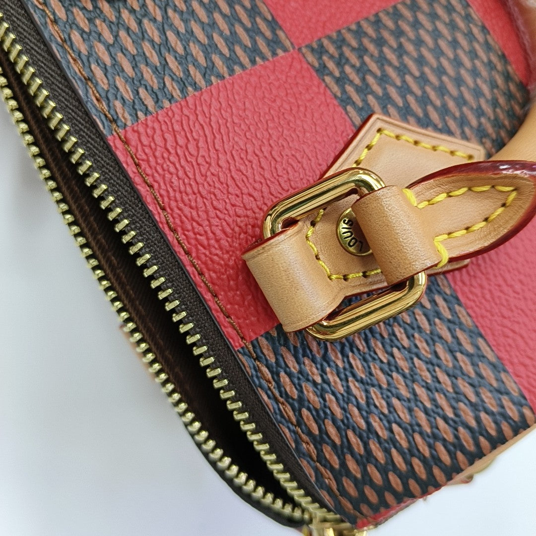 SPEEDY Super Mini Damier Coated Canvas Multicolor