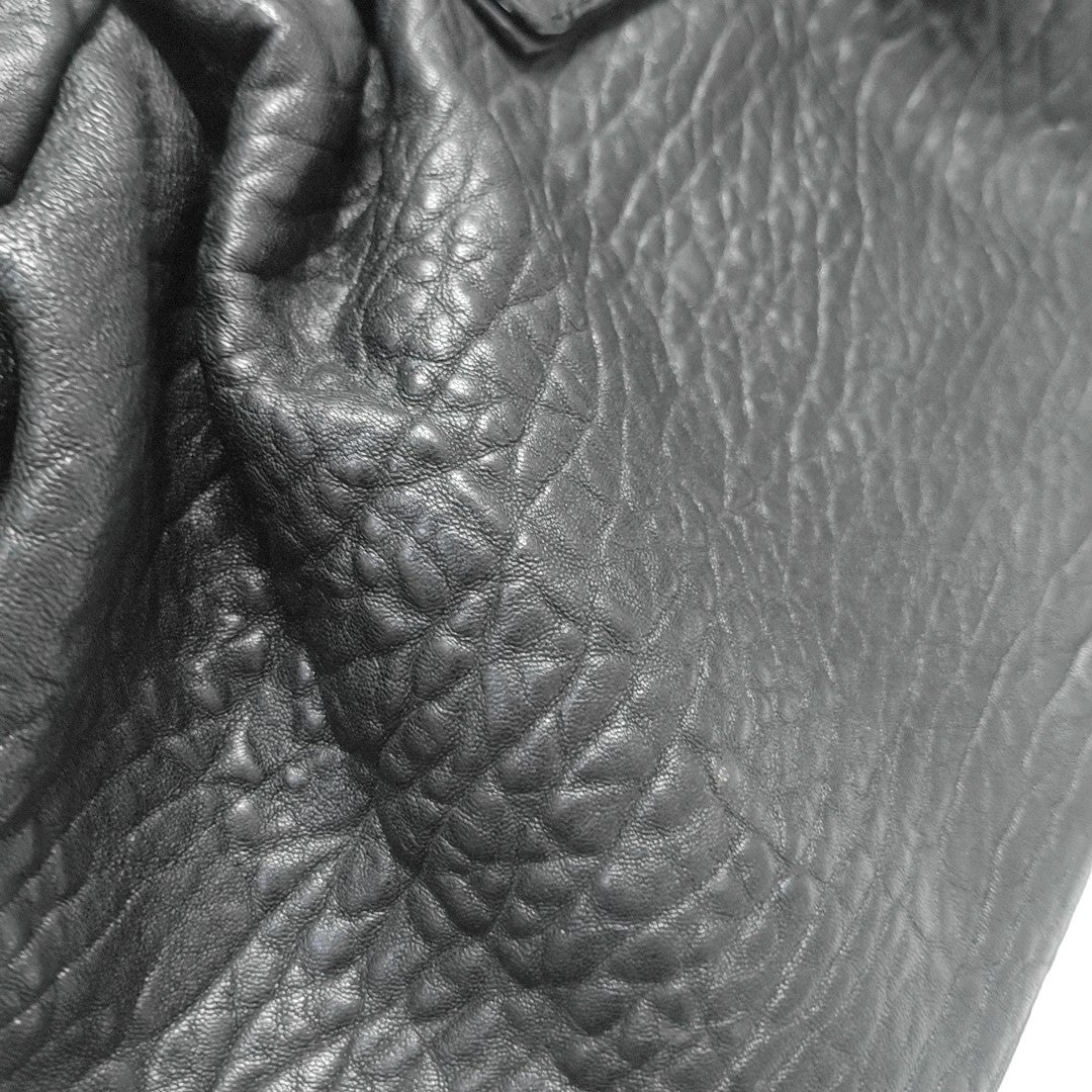 Calfskin Tote Bag Black