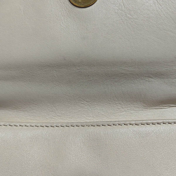 Calfskin Shoulder Bag Beige