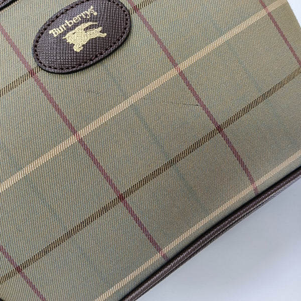 Canvas Clutch Green