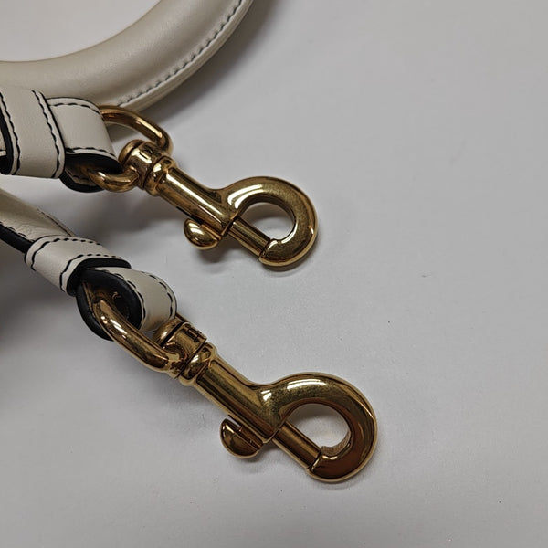 Lady Dior Medium Leather White