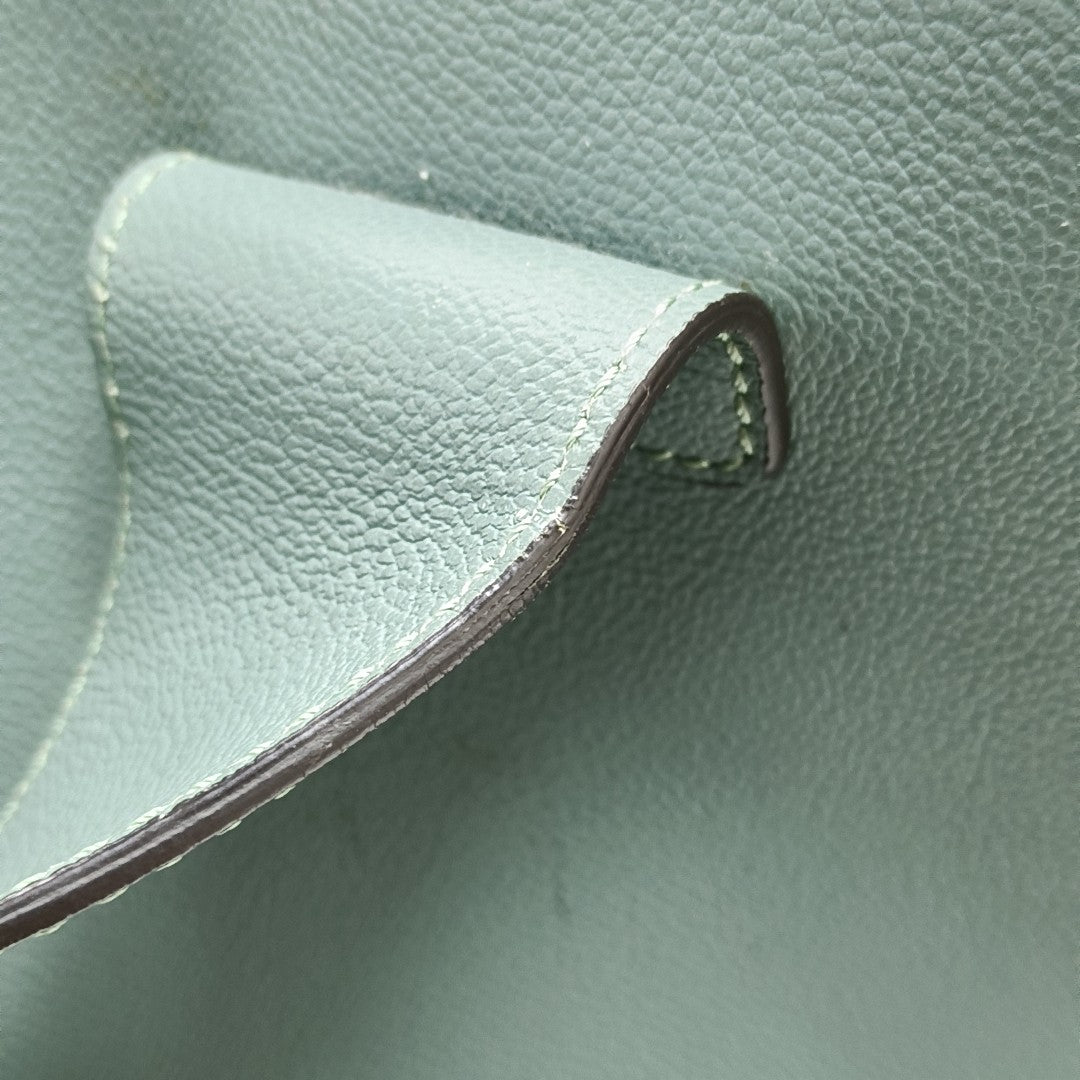 Buckle Medium Calfskin Green