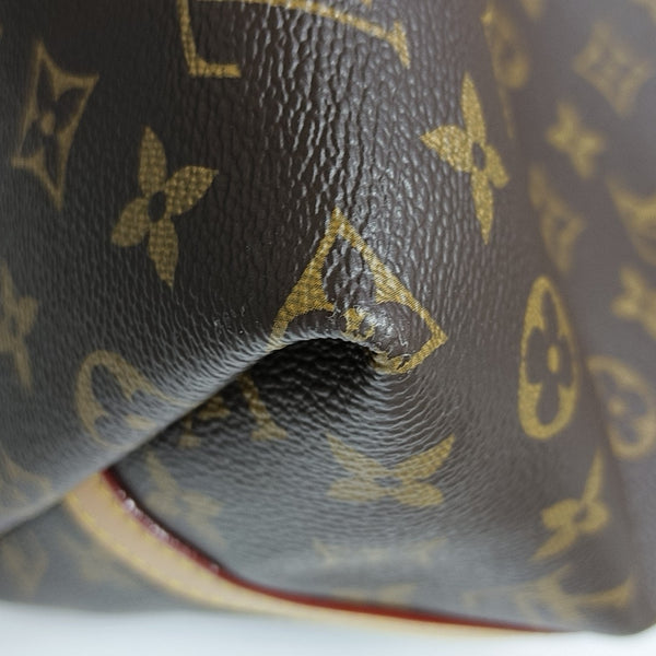 CARRYALL MM Monogram Coated Canvas Brown