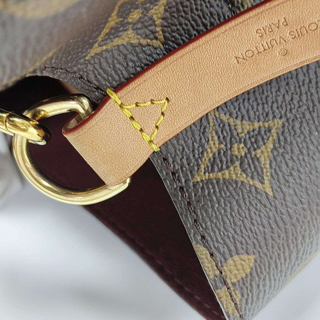 NÉONOÉ BB Monogram Coated Canvas Brown