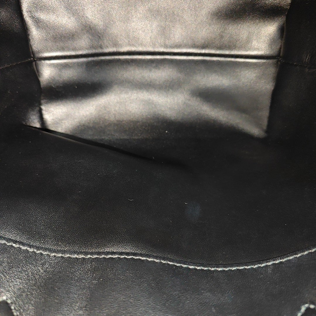 Toujours Small Cannage Calfskin Black