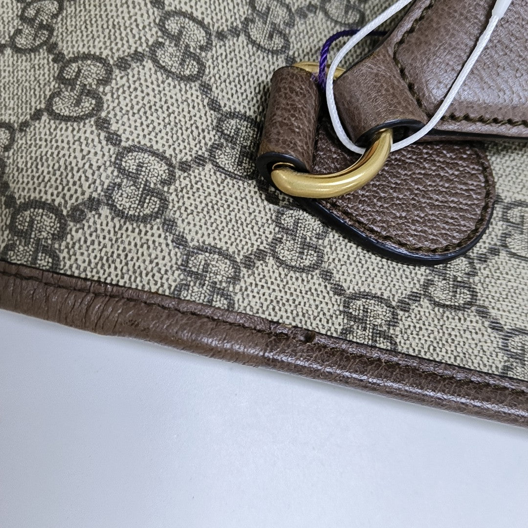 Neo Vintage Monogram Coated Canvas Brown