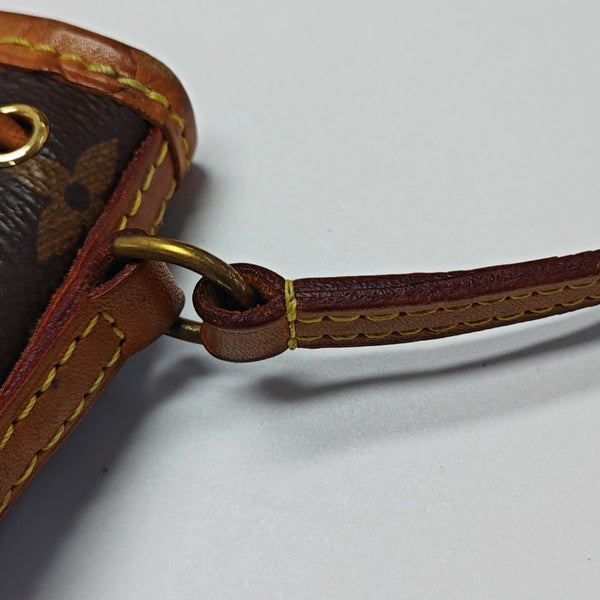 NÉONOÉ Nano Monogram Coated Canvas Brown