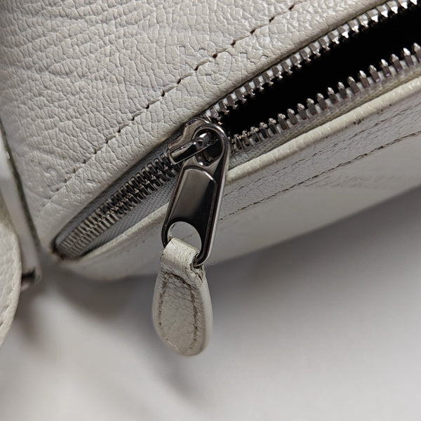 Souvenirs Quilted Calfskin White