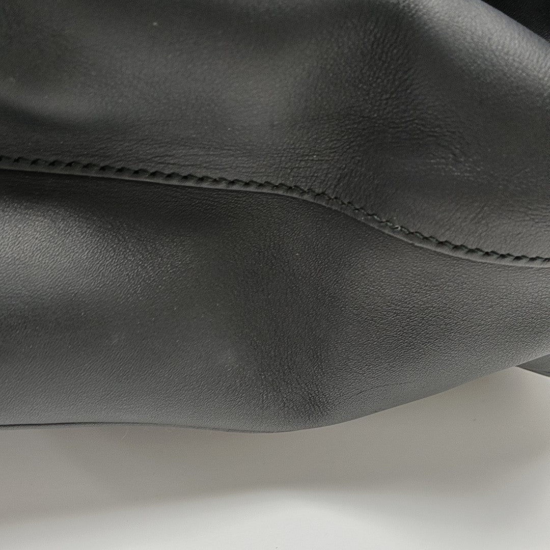 Galleria Medium Quilted Calfskin Black