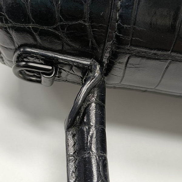 Hourglass S Calfskin Black