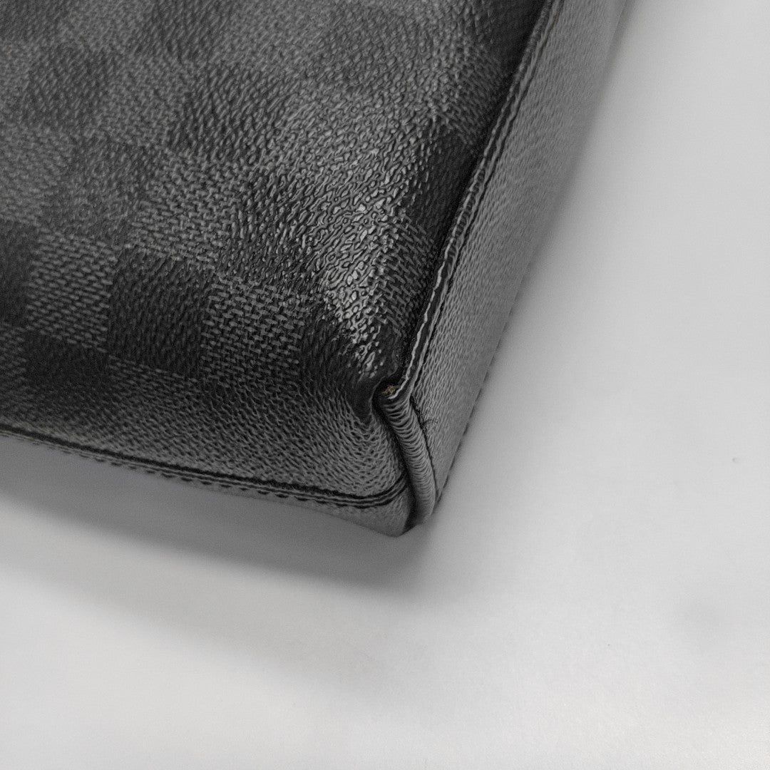 PORTE-DOCUMENTS Damier Graphite Coated Canvas Gray