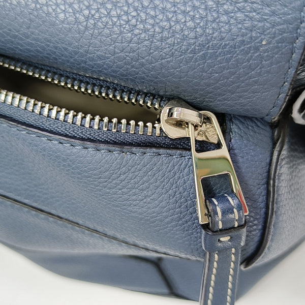 Puzzle Small Quilted Calfskin Blue