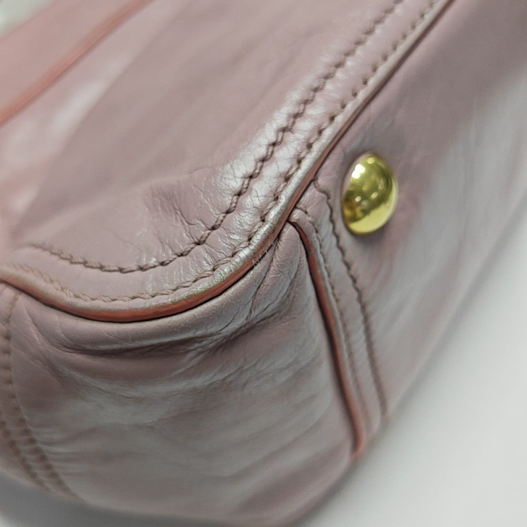 Bow Calfskin Pink