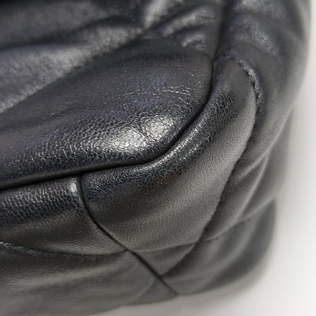 CHANEL 19 Small Quilted Lambskin Black