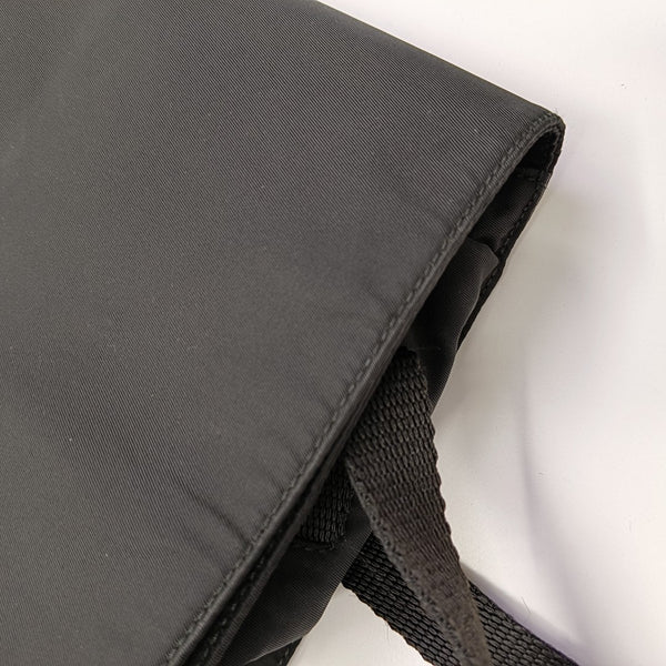 Nylon Shoulder Bag Black