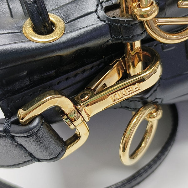 Mon Tresor Mini Calfskin Black