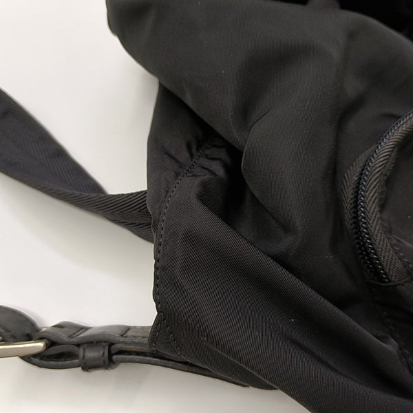 Nylon Backpack Black
