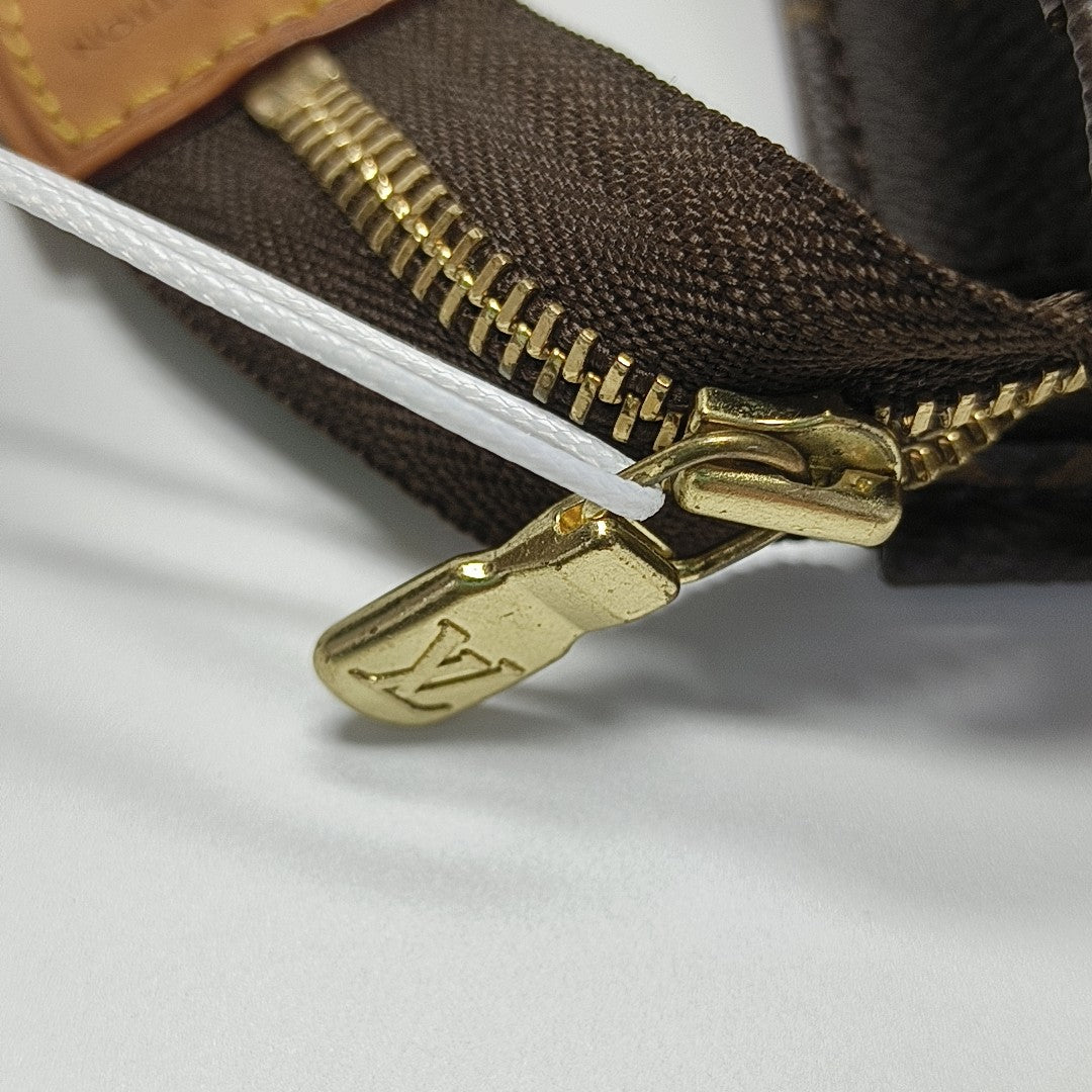 TOILET POCKET 26 Monogram Coated Canvas Brown