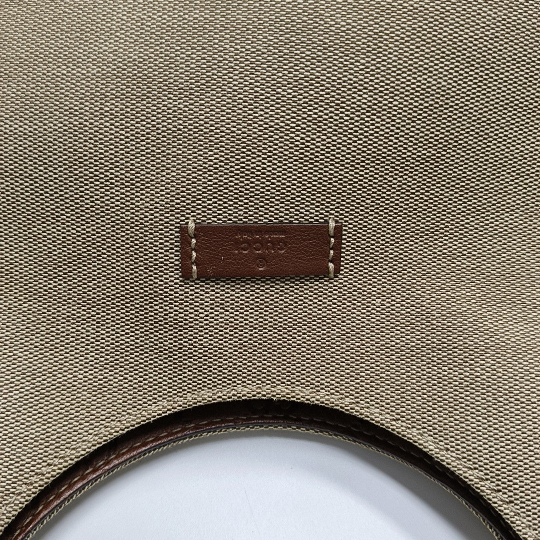 Canvas Top Handle Bag Beige