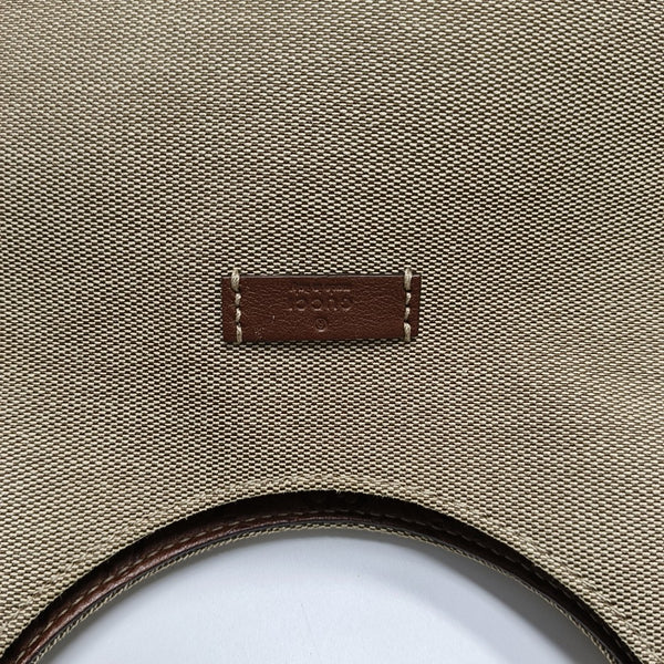 Canvas Top Handle Bag Beige