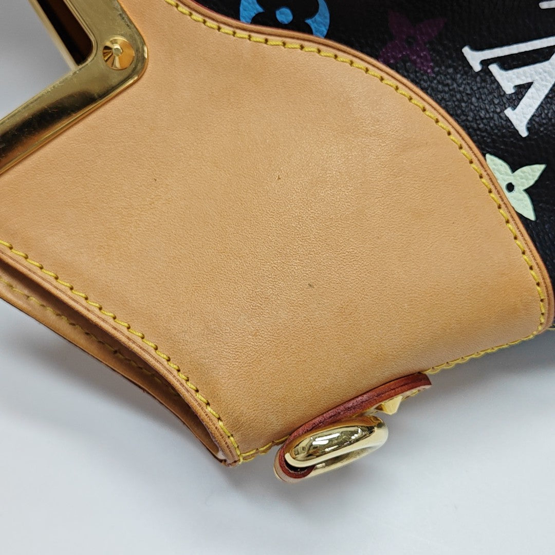 LV × TM JUDY MM Monogram Coated Canvas Black