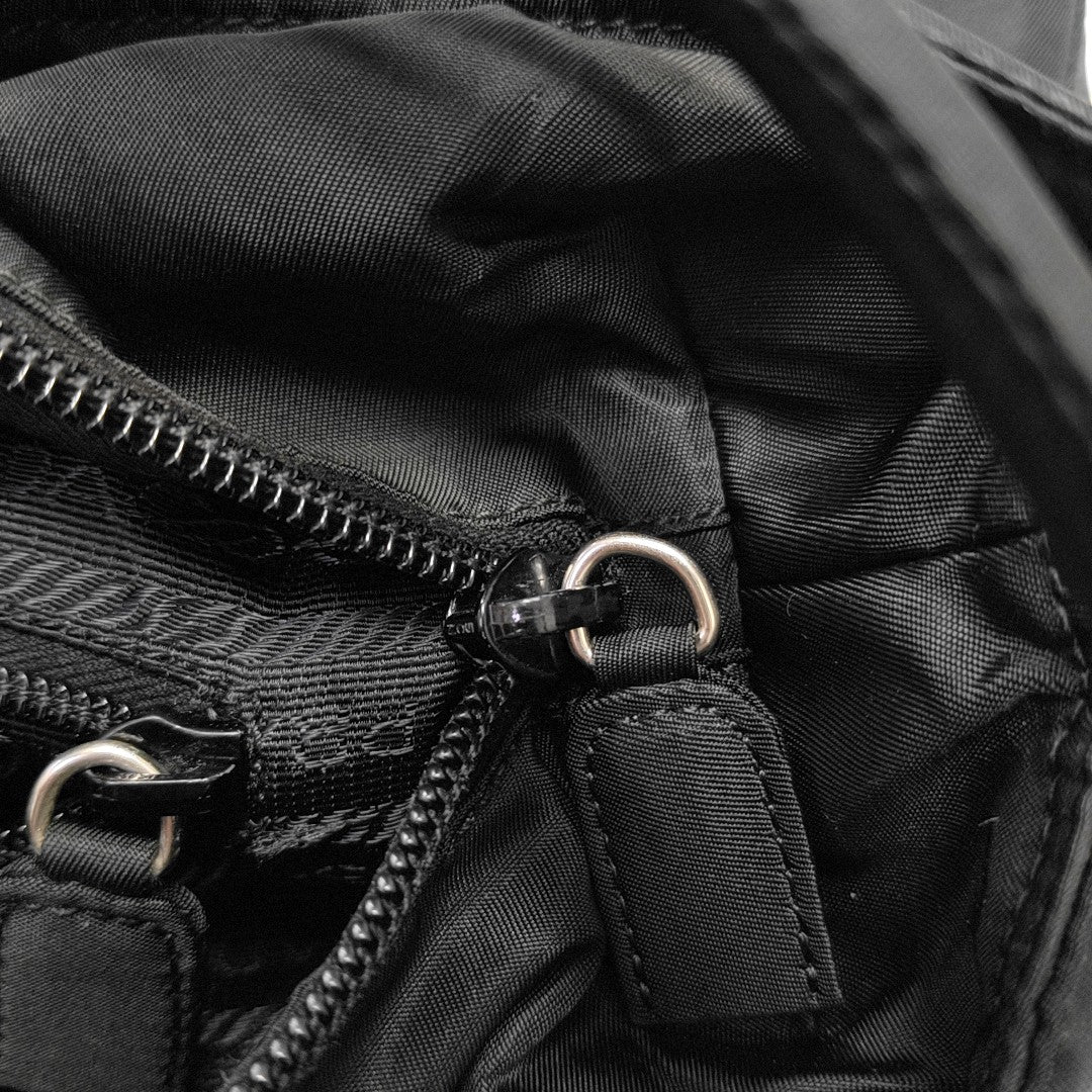 Nylon Tote Bag Black