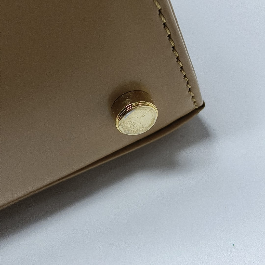 Kelly Small Calfskin Beige