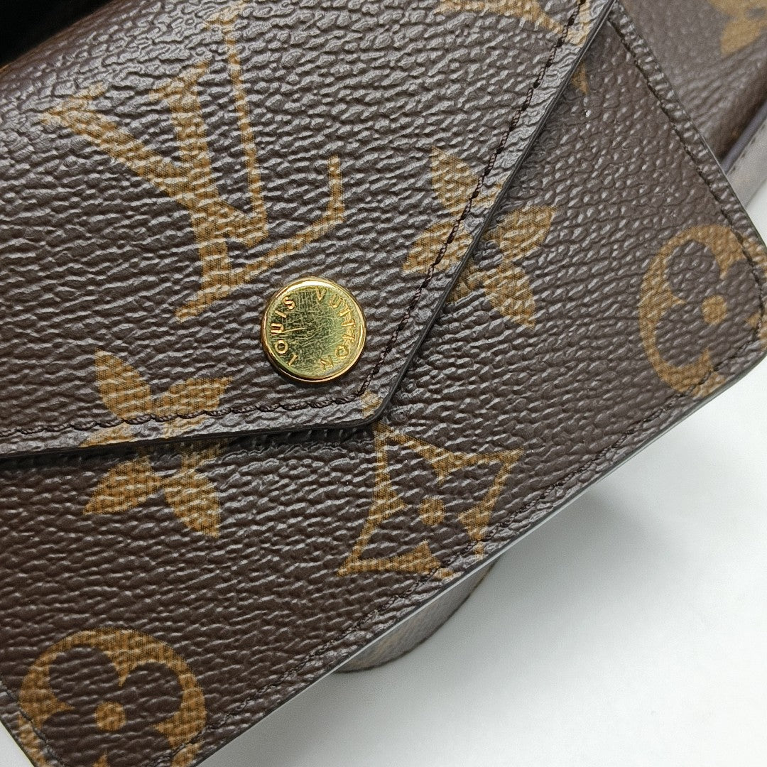 FÉLICIE Monogram Coated Canvas Brown