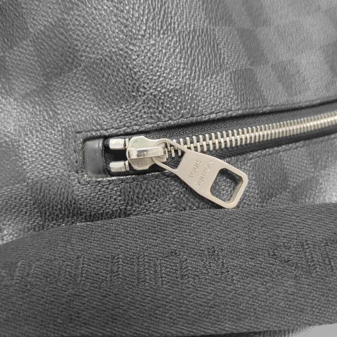 MICK MM Damier Graphite Coated Canvas Gray