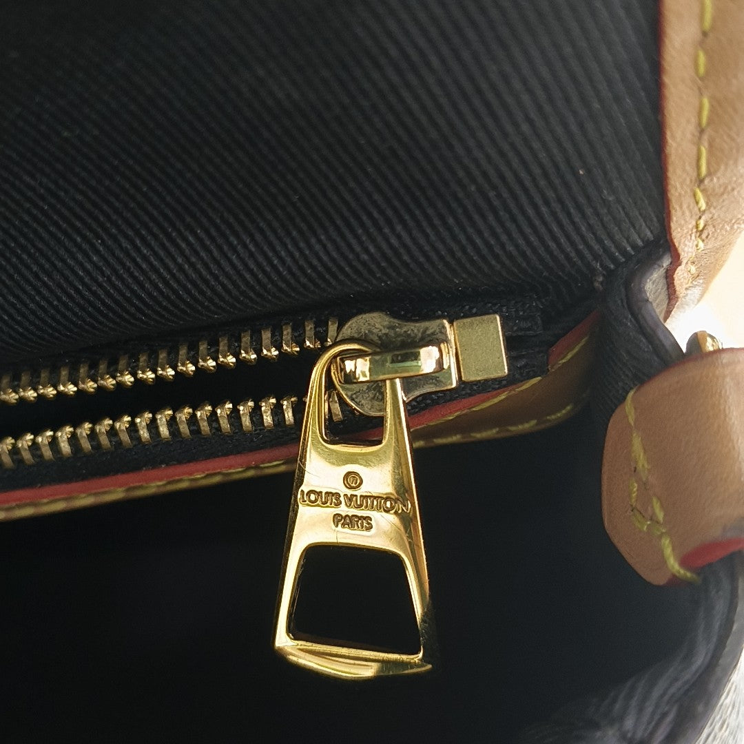 DIANE Monogram Coated Canvas Brown