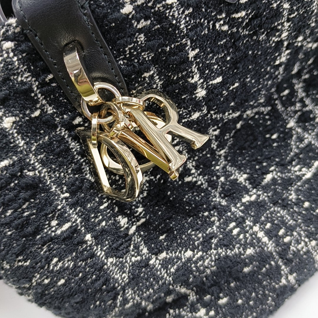 Toujours Small Cannage Wool Black