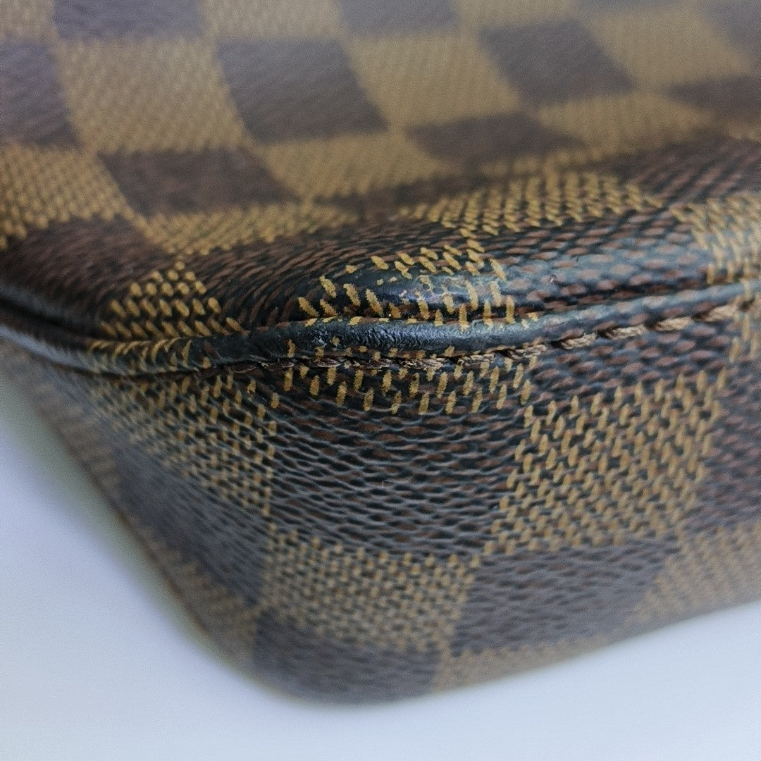 JAKE PM Damier Ebene Coated Canvas Brown