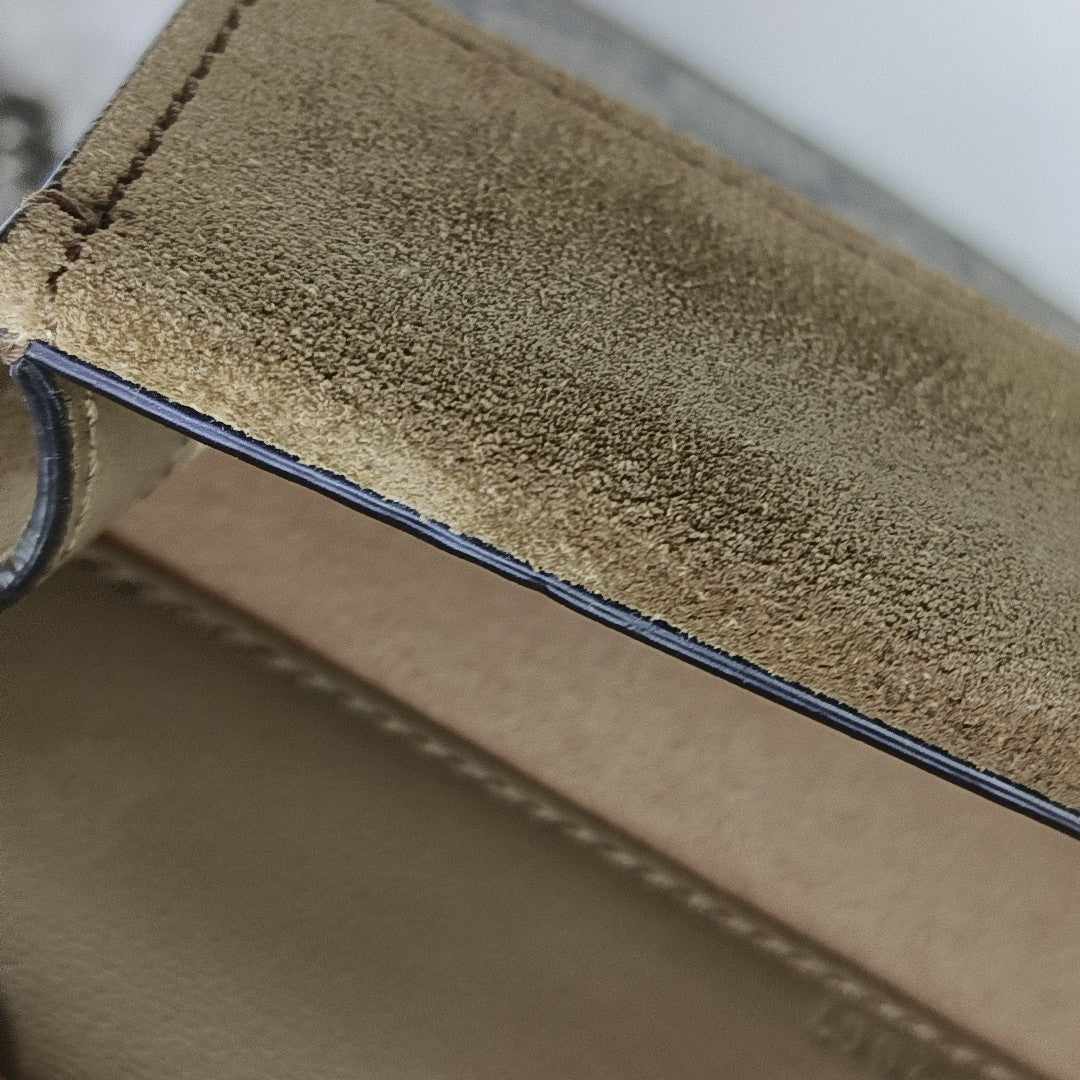 Dionysus Super Mini Monogram Coated Canvas Beige