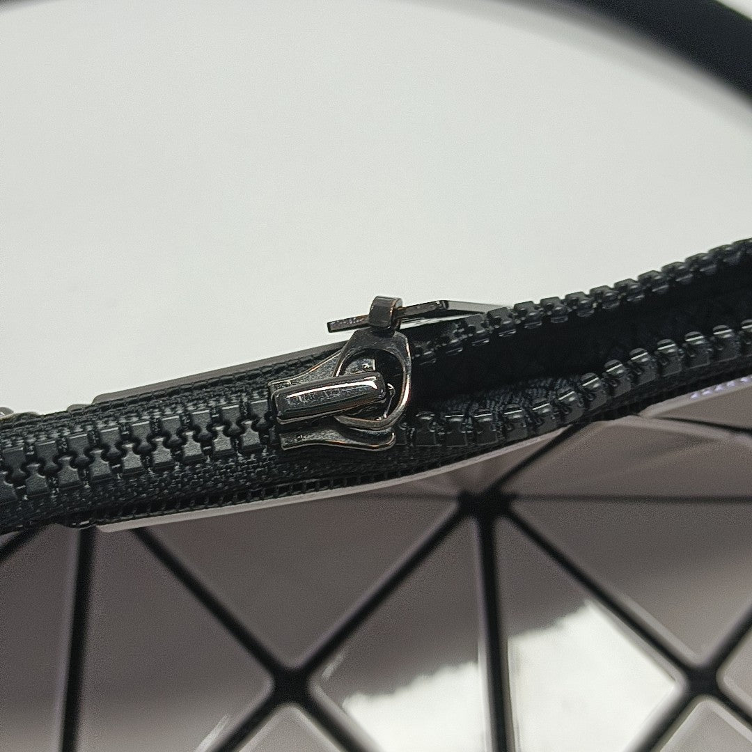 Special Material Shoulder Bag Gray