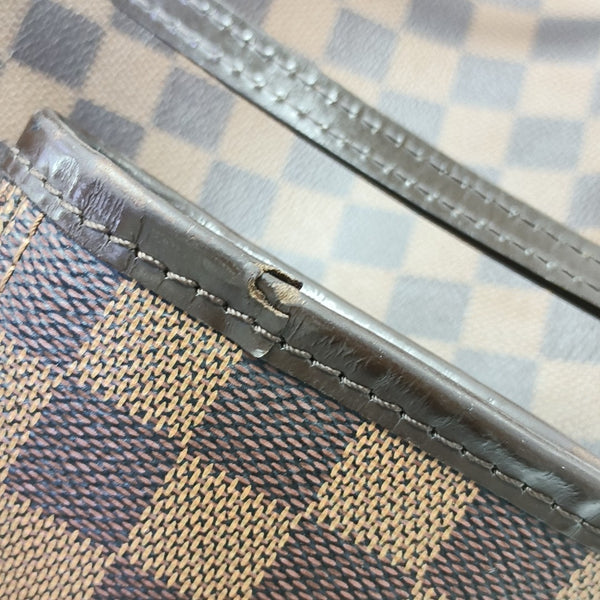 NEVERFULL MM Damier Ebene Coated Canvas Brown