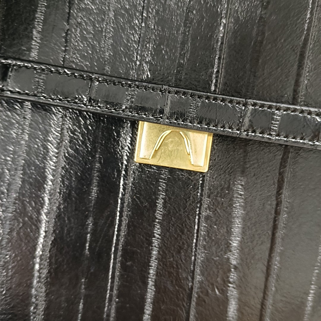 BELT Mini Quilted Calfskin Black