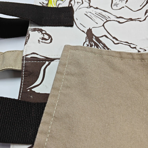 Panier De Plage Canvas White