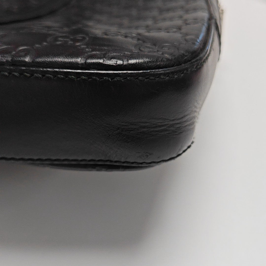 Signature Monogram Calfskin Black
