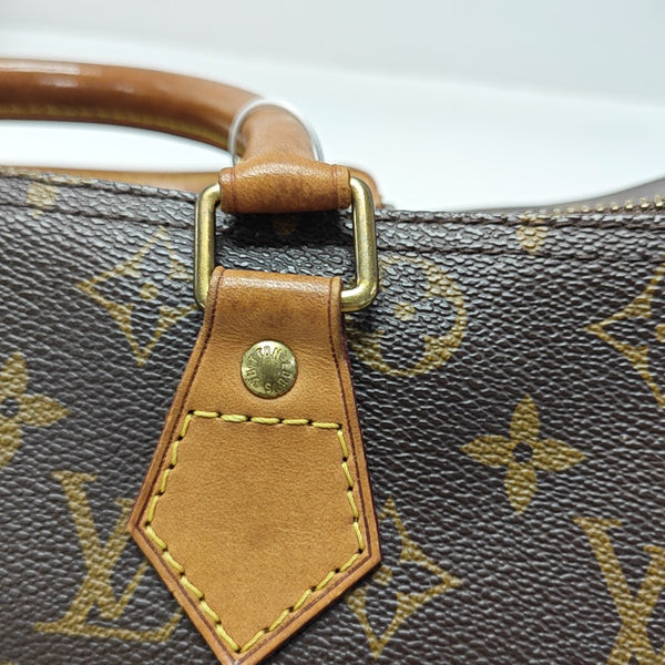 SPEEDY 30 Monogram Coated Canvas Brown