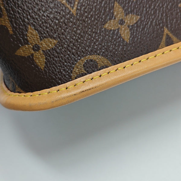 DIANE Monogram Coated Canvas Brown