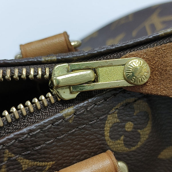 SPEEDY 30 Monogram Coated Canvas Brown