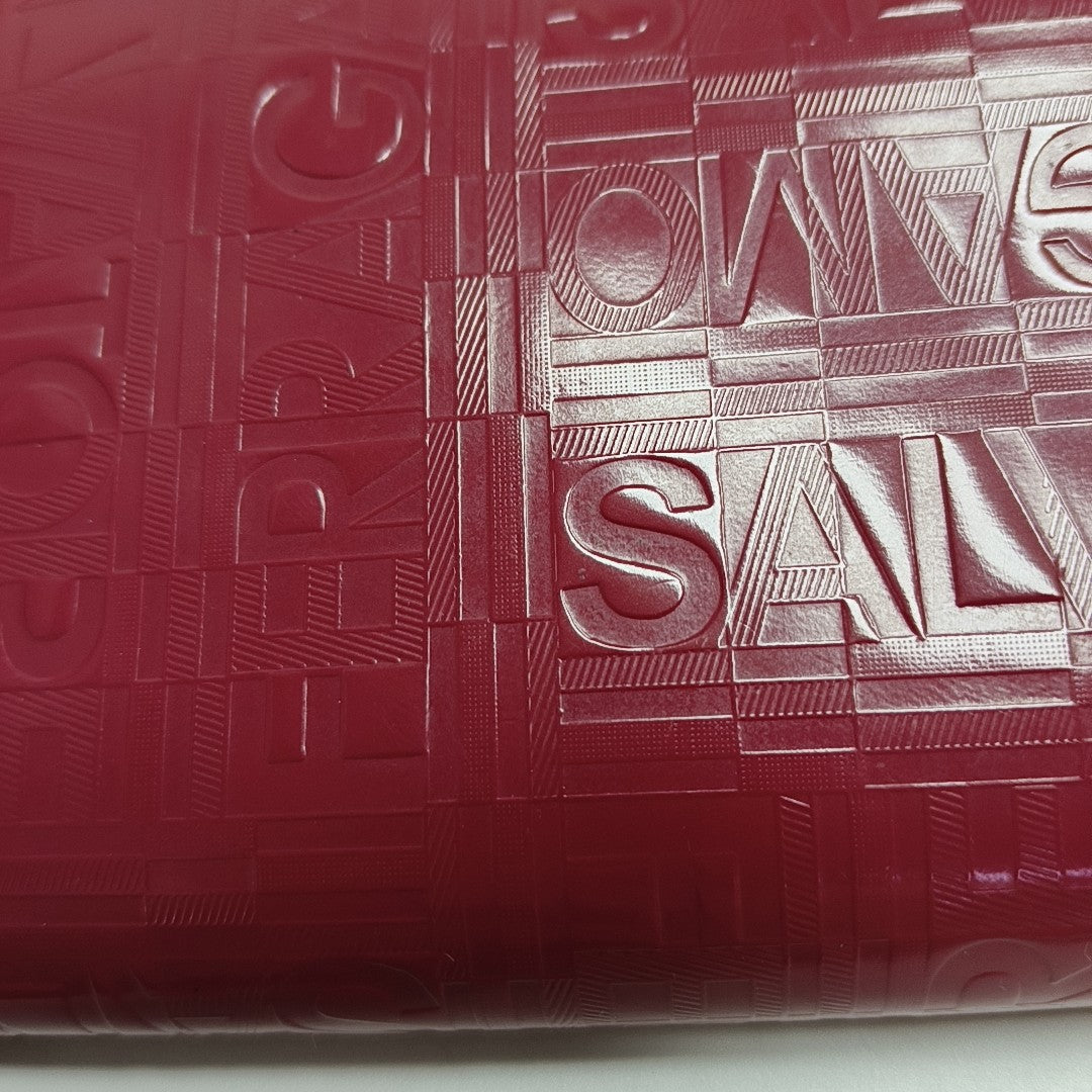 Leather Wallet Red