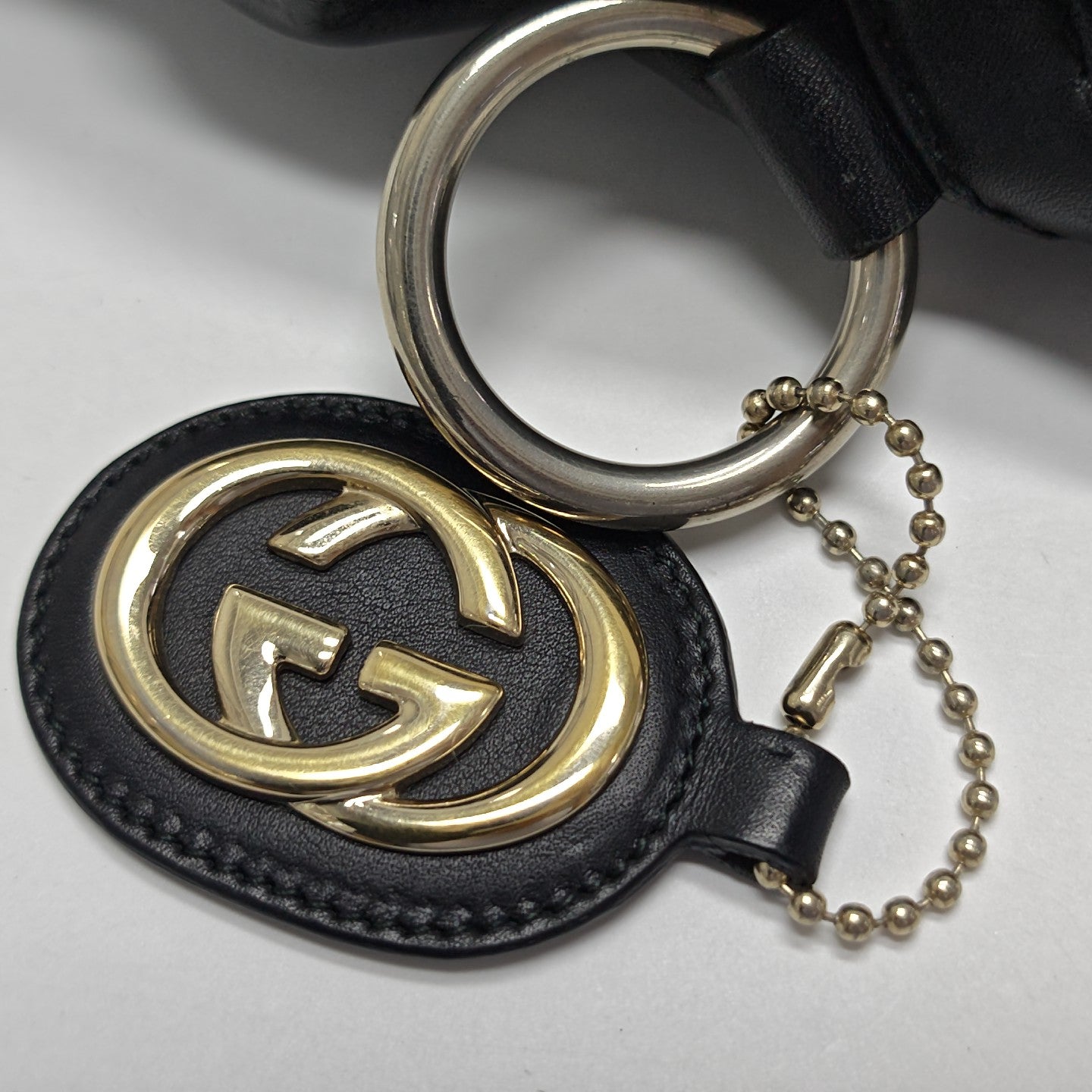 Sukey Monogram Calfskin Black