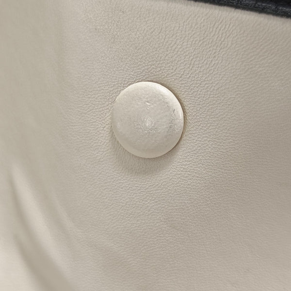 Calfskin Top Handle Bag White