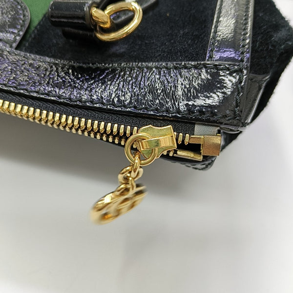 Ophidia Small Suede Black