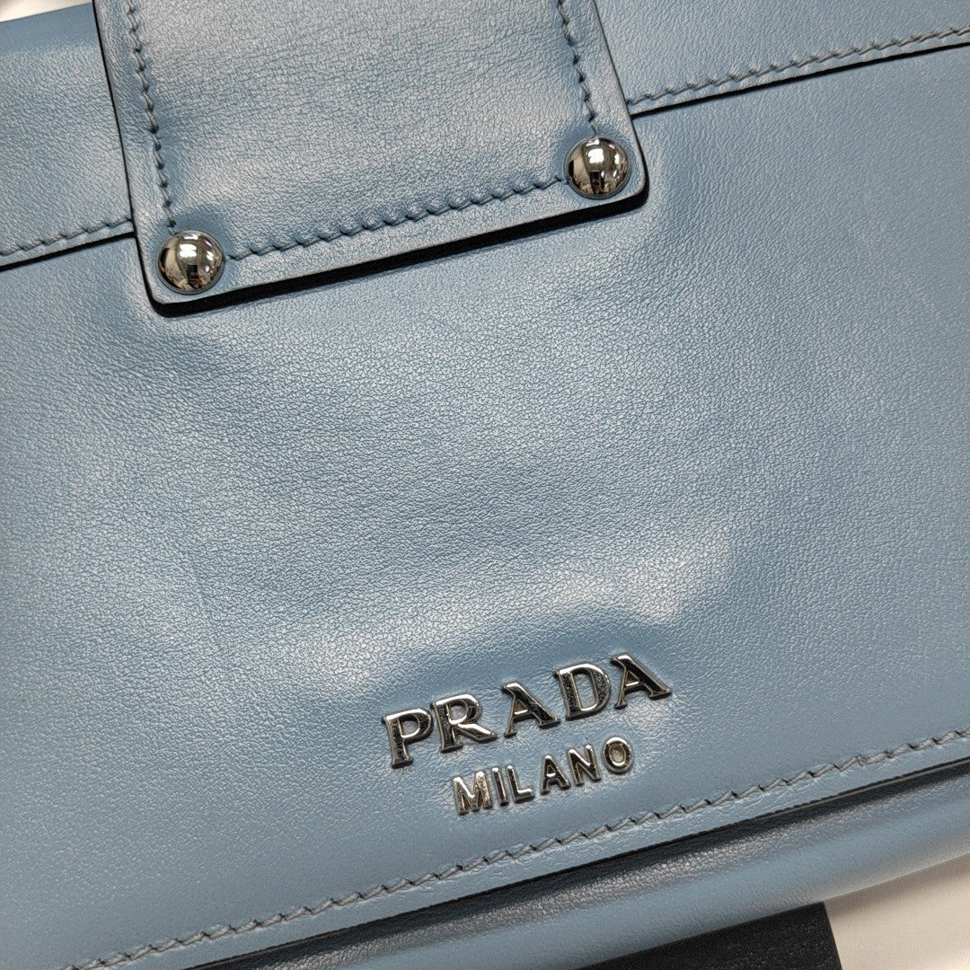 Plex Calfskin Blue