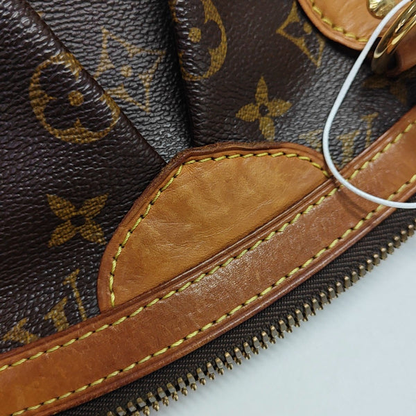PALERMO PM Monogram Coated Canvas Brown