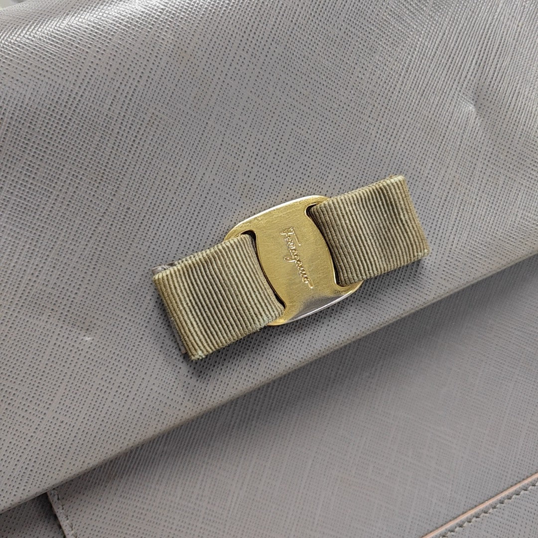 Carrie Calfskin Gray