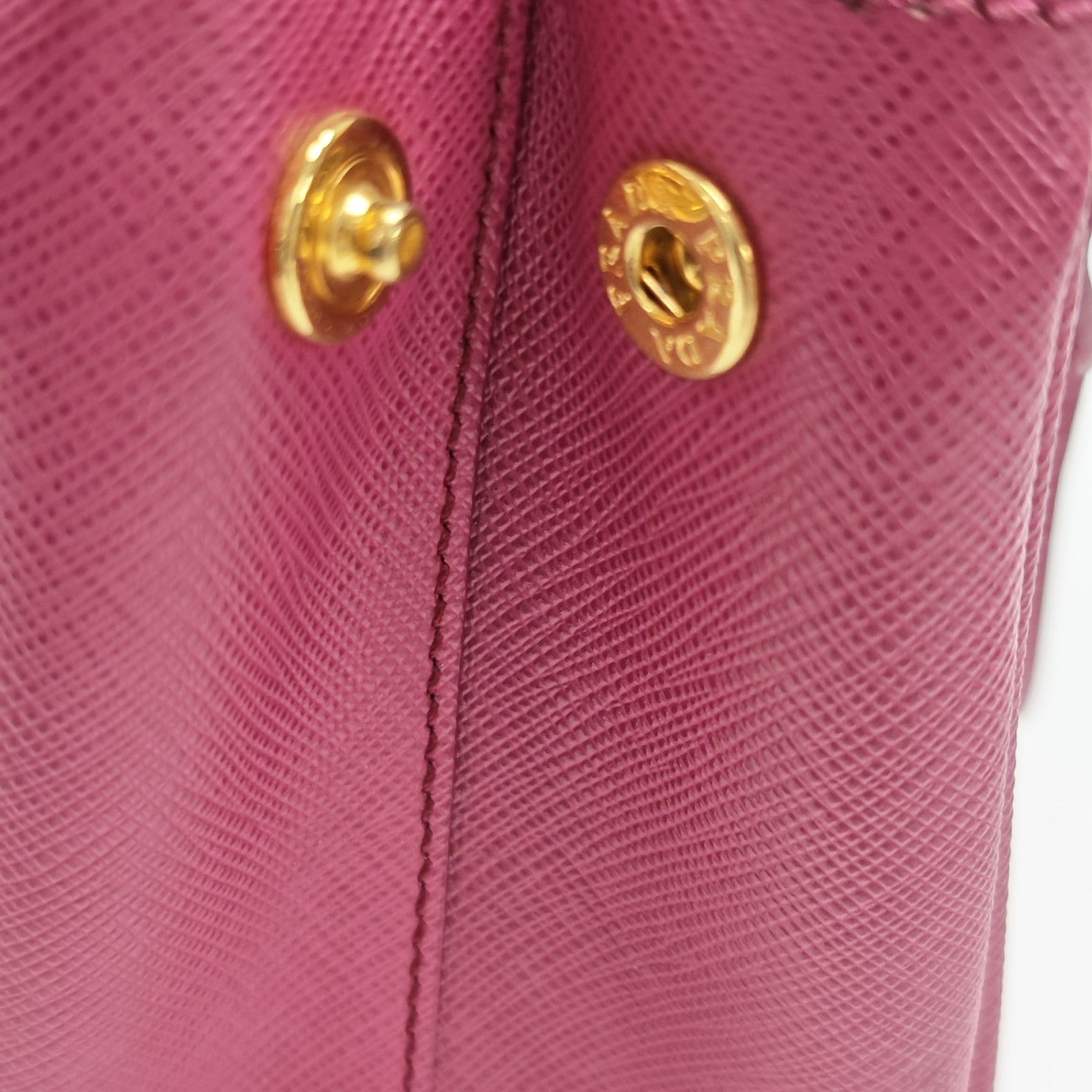 Galleria Super Mini Saffiano Calfskin Red